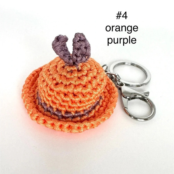 New Handmade Keychains Mini Hats $15 Each - Picture 6 of 7